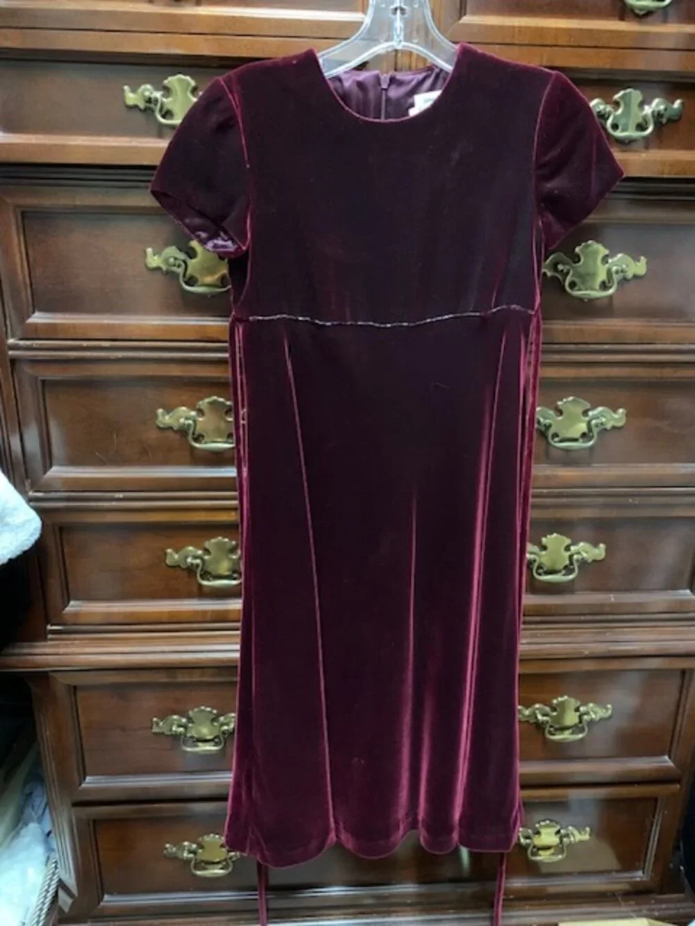 Neiman Maarcus Velvet Dress